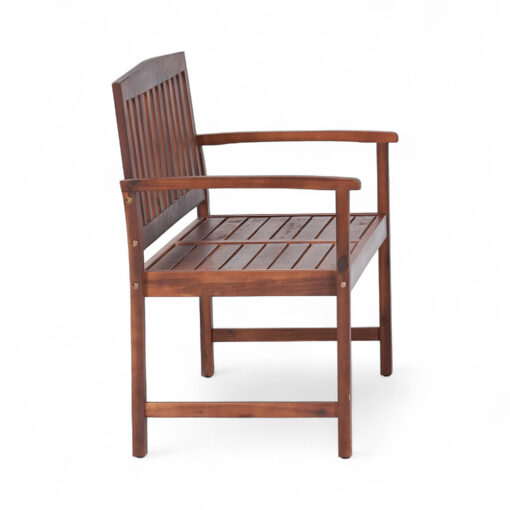 Omar Acacia Wood Bench - Image 3