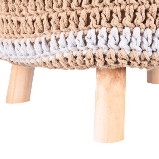 Davy Knitted Ottoman - Image 5
