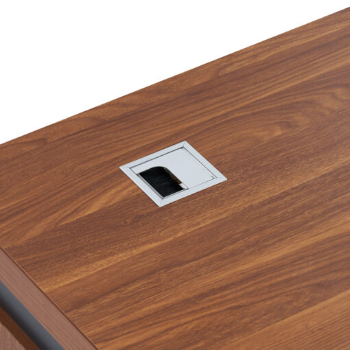 Executive Table with Side Extension Set - Image 11