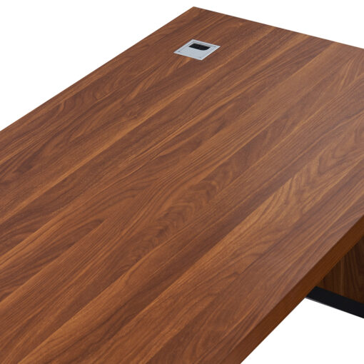 Executive Table with Side Extension Set - Image 12