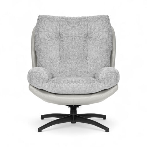 Kelcie Swivel Lounge Chair with Ottoman - Image 16