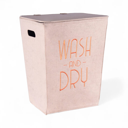 Laundry Basket with Lid (H53cm)