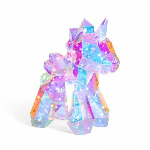 Unicorn with RGB Light (H30cm) - Image 4