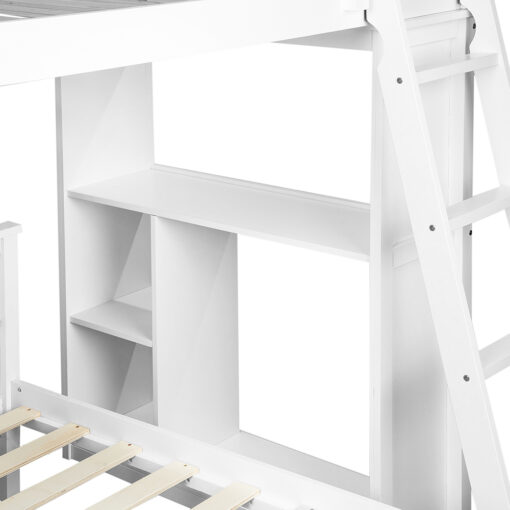 Carolee Single Bunk Bed with Storage Drawer - Image 8