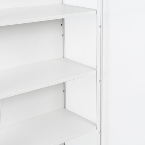 Nina Display Cabinet (5 Tier with 2 Glass Doors) - Image 6