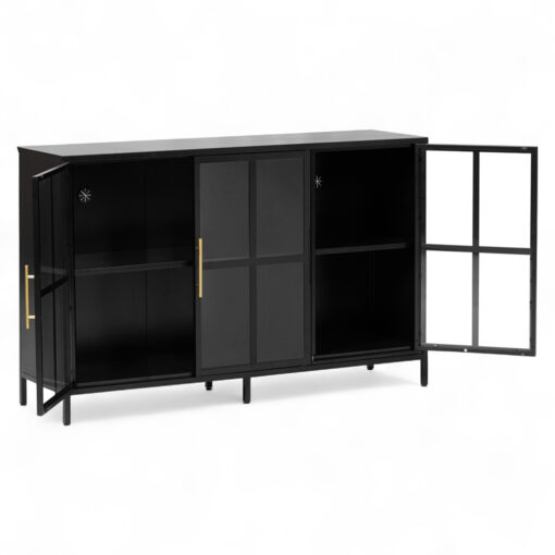 Nina Cabinet (3 Glass Doors) - Image 2