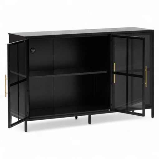 Nina Cabinet (3 Glass Doors) - Image 6