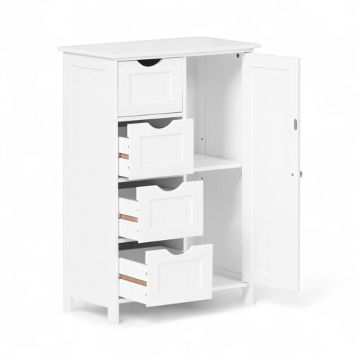 Jeanie Storage Cabinet (4 Drawers 1 Door) - Image 2