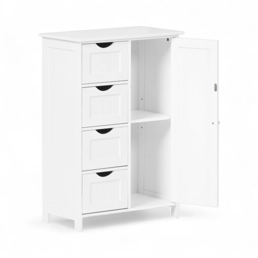 Jeanie Storage Cabinet (4 Drawers 1 Door) - Image 4