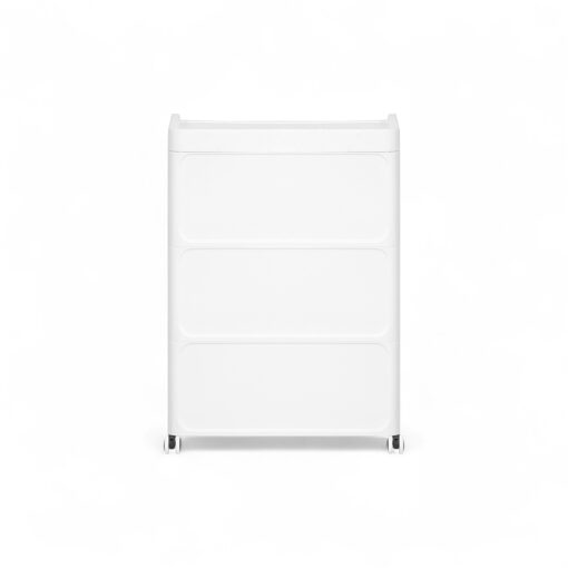 Diaz Bedside Table with Wheels (3 Drawers) - Image 5