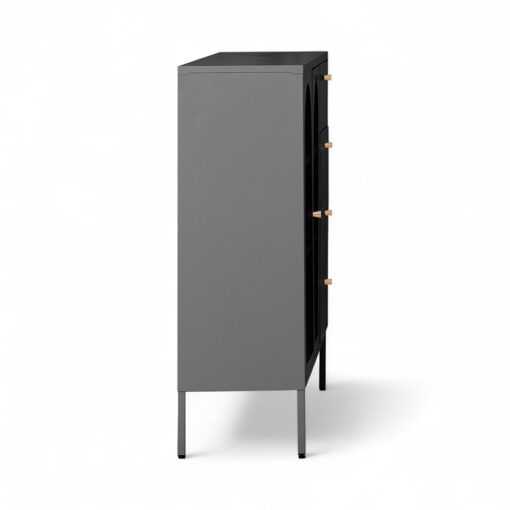 Rivian Cabinet (2 Glass Doors with 4 Drawers) - Image 20