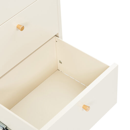 Rivian Cabinet (2 Glass Doors with 4 Drawers) - Image 12