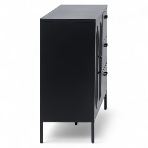 Rivian Cabinet (2 Mesh Doors with 3 Drawers) - Image 13