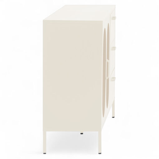 Rivian Cabinet (2 Mesh Doors with 3 Drawers) - Image 6
