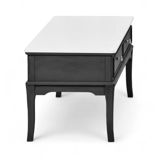 Ruby Marble Top Coffee Table (2 Drawers) - Image 15