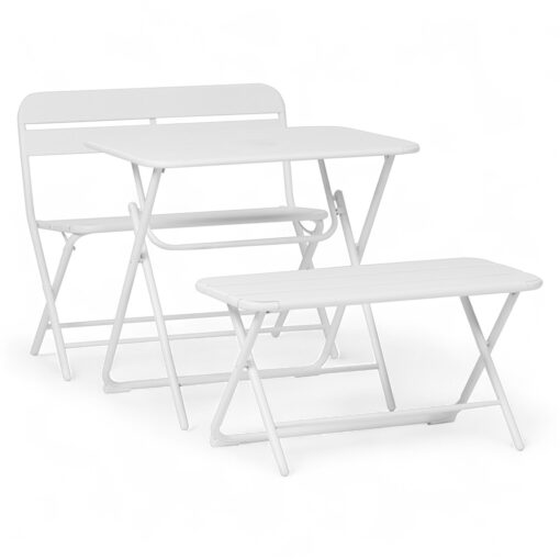 Salji Folding Table & Bench Set