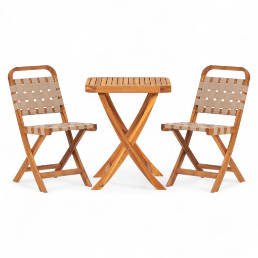 Noriko Outdoor Bistro Set (2 Seater) - Image 2