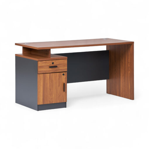 Mosley Office Desk with Drawer Cabinet (W140cm)
