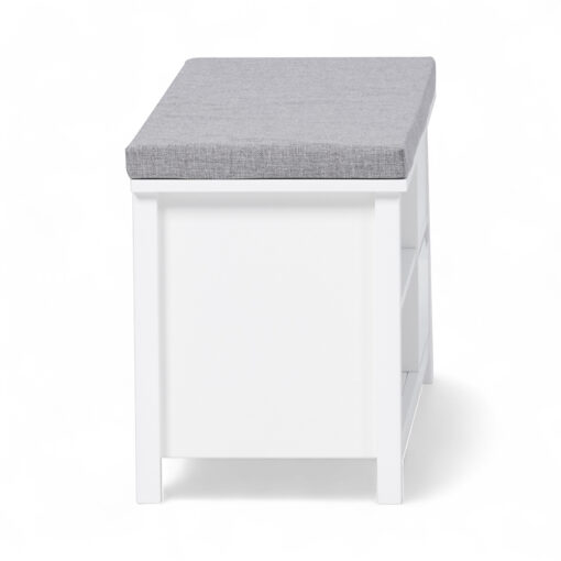 Margarett Shoe Cabinet with Padded Seat - Image 4
