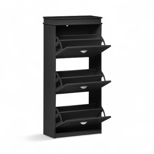 Margarett Shoe Cabinet with 3 Flip Drawers - Image 12
