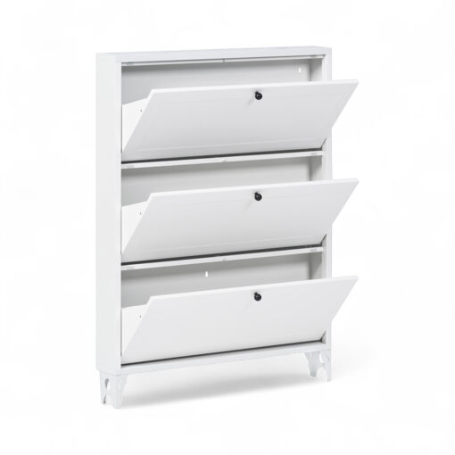 Nina Shoe Cabinet (3 Tier) - Image 3