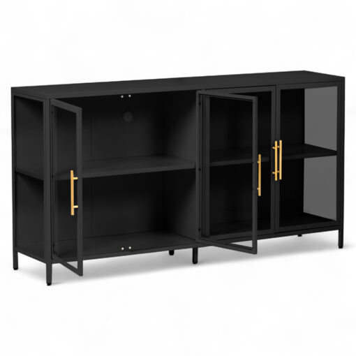 Nina TV Cabinet (4 Glass Doors) - Image 10