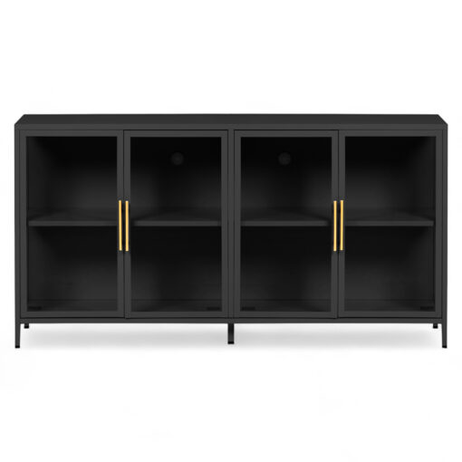 Nina TV Cabinet (4 Glass Doors) - Image 12
