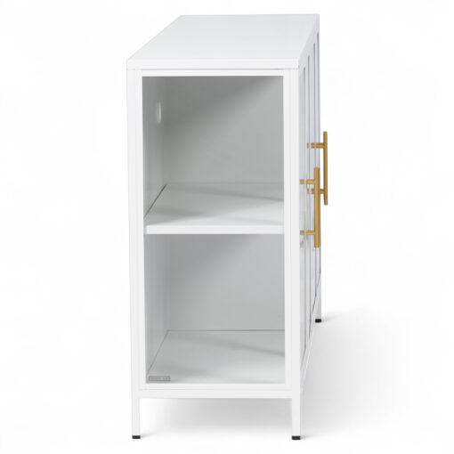 Nina TV Cabinet with 4 Glass Doors - Image 5