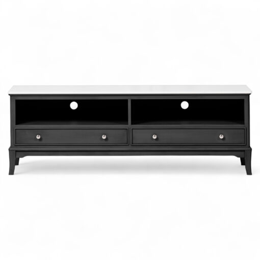 Ruby Marble Top TV Cabinet (2 Drawers) - Image 16