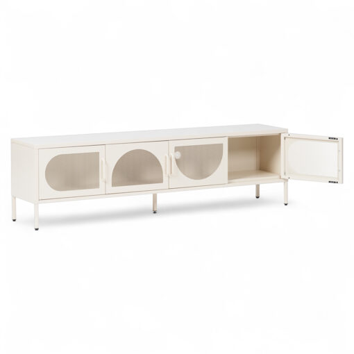 Rivian TV Cabinet (4 Mesh Doors) - Image 3