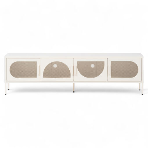 Rivian TV Cabinet (4 Mesh Doors) - Image 5