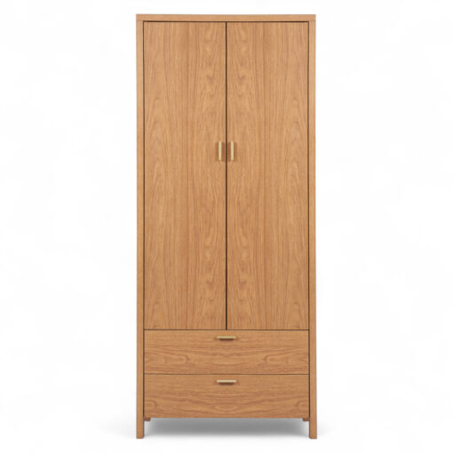 Janelle Wardrobe (2 Doors 2 Drawers) - Image 5