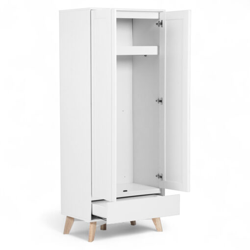 Althea Wardrobe (2 Doors 1 Drawer) - Image 3