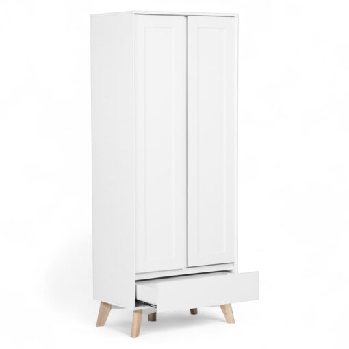Althea Wardrobe (2 Doors 1 Drawer) - Image 4