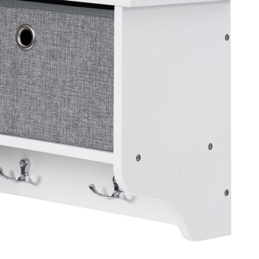 Margarett Wall Shelf (3 Baskets & 3 Hooks) - Image 7