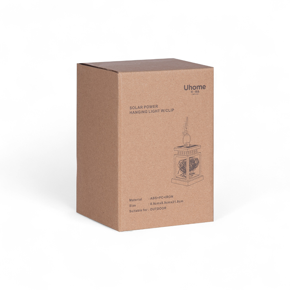 Uhome Solar Power Hanging Light with Clip (H21.8cm) - Image 10