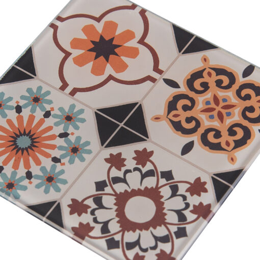 Glass Coaster with Felt Bottom (Set of 4) - Image 11
