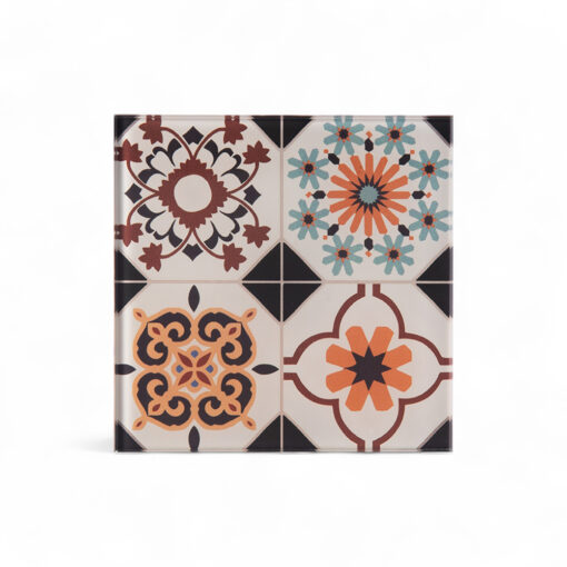 Glass Coaster with Felt Bottom (Set of 4) - Image 6