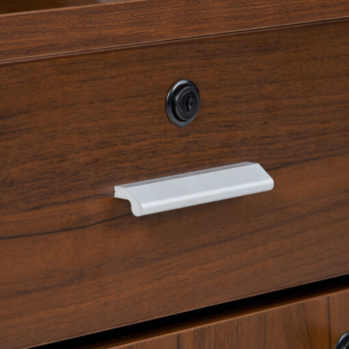 Diago Office Table with Drawer Cabinet - Image 9