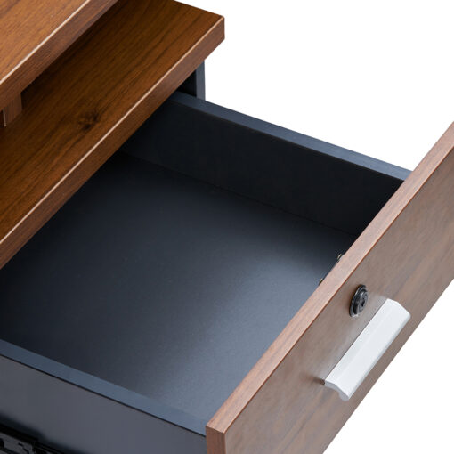 Diago Office Table with Drawer Cabinet - Image 11