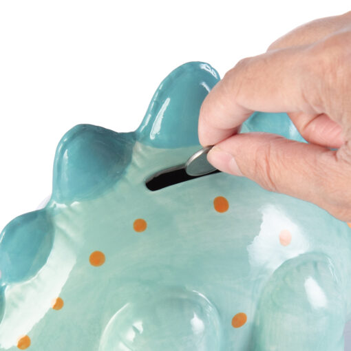 Dinosaur Ceramic Money Bank (H13.5cm) - Image 5
