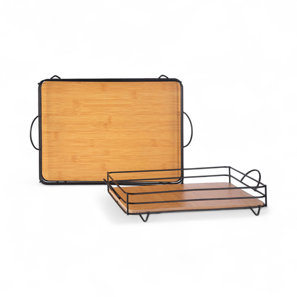 Wooden Tray (Set of 2)