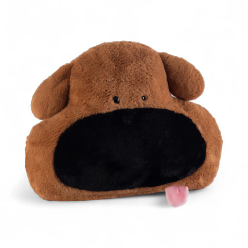 Dog Plush Backrest Pillow (H18cm)