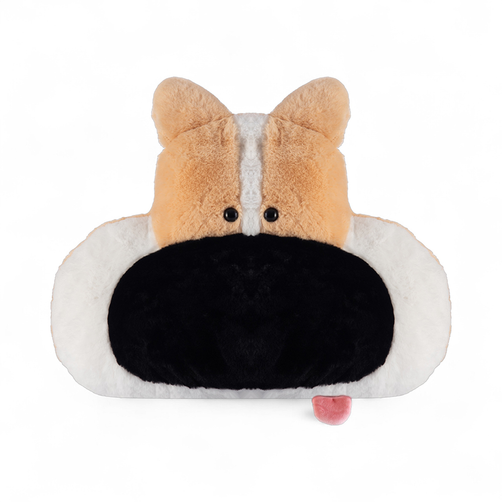 Dog Plush Backrest Pillow (H20cm) - Image 2