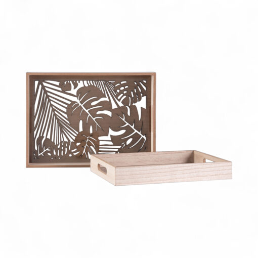 Wooden Tray (Set of 2)