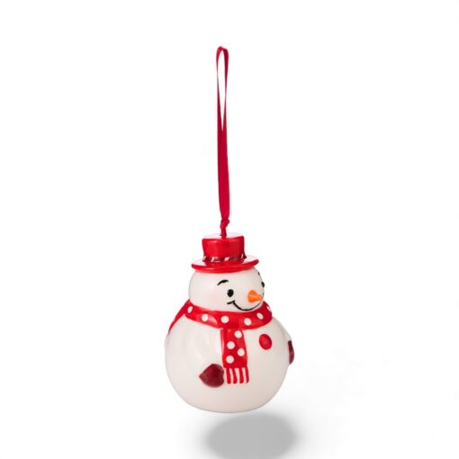 Snowman Wind Chime Hanging Ornament (H9.5cm)