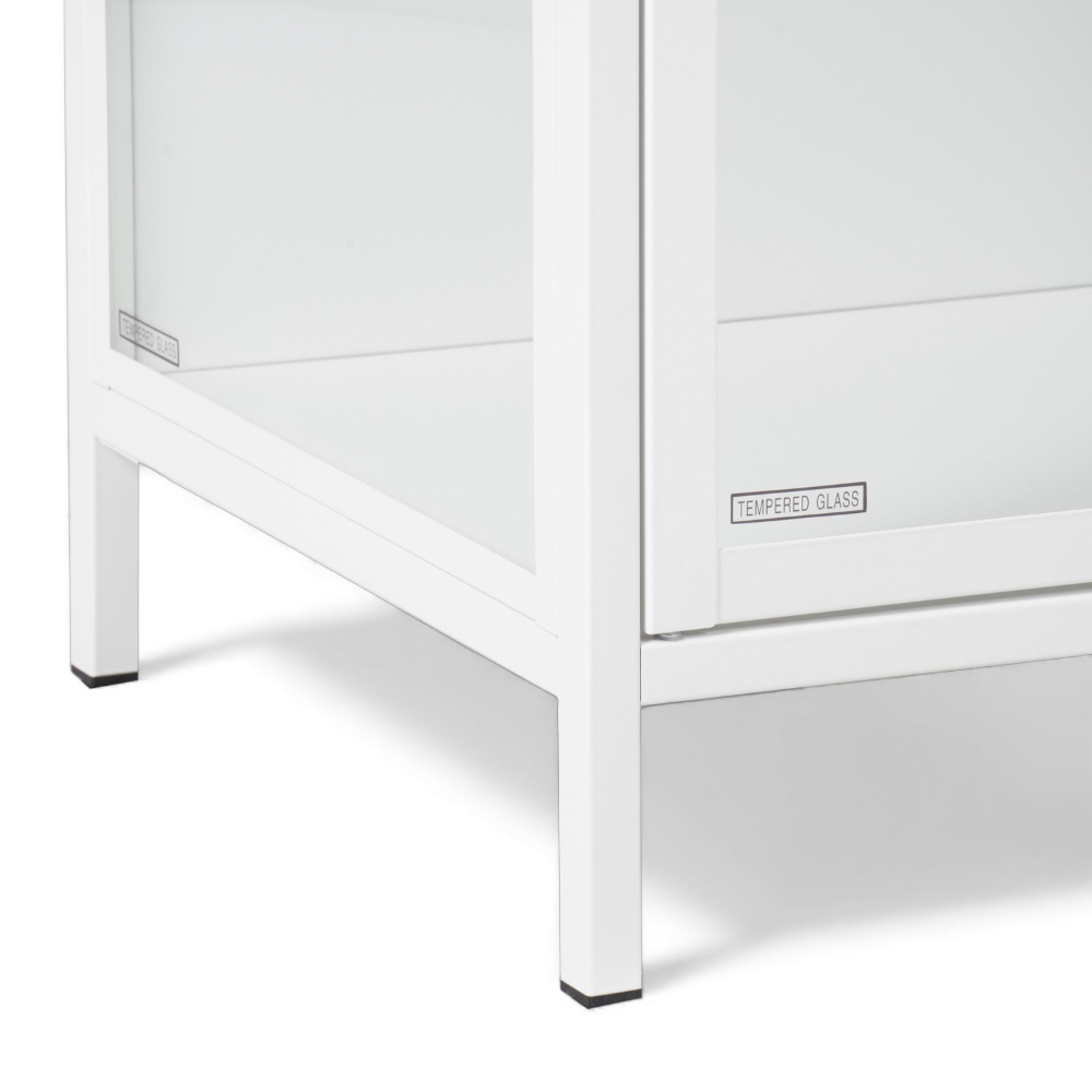 Nina Display Cabinet (5 Tier with Glass Door) - Image 8