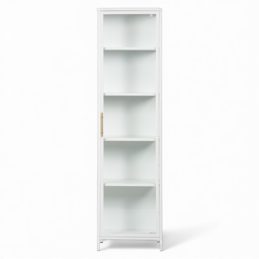 Nina Display Cabinet (5 Tier with Glass Door) - Image 2