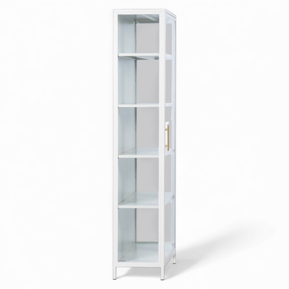 Nina Display Cabinet (5 Tier with Glass Door) - Image 3