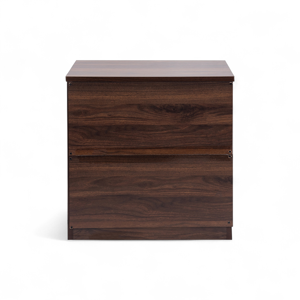 Mocha Lux 2 Drawer Pedestal - Image 5